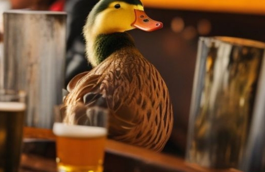 Witz des Tages: Ente bestellt Bier in Kneipe